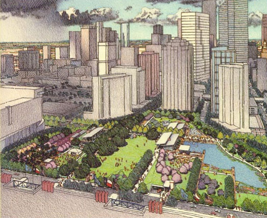 Discovery Green in Houston